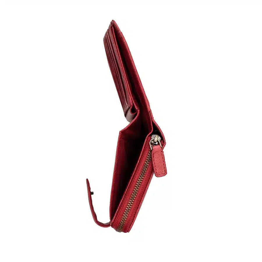 Bifold Leather Purse For Women Arizona