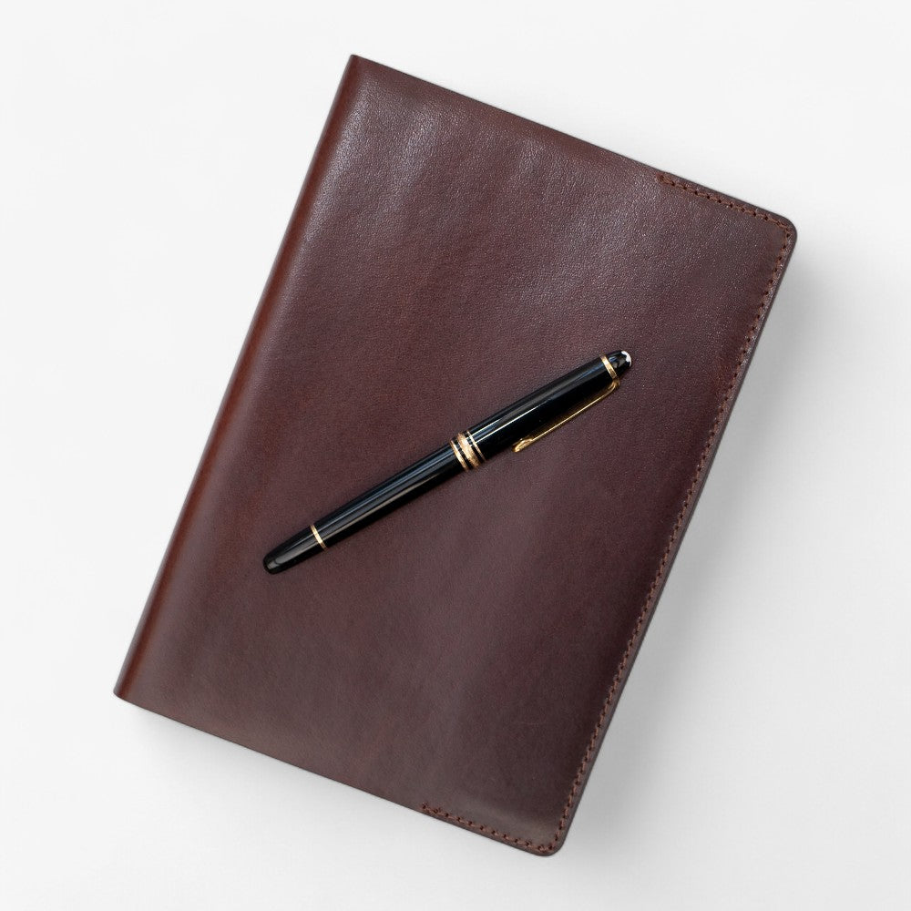 Brown Leather Journal Cover