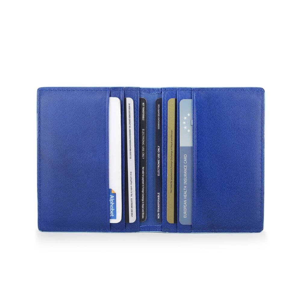 Bifold Credit Cardholder Wallet Rio 781 BLUE