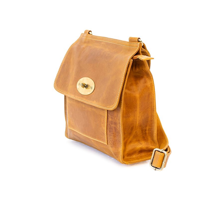 Women’s Leather Crossbody Bag – Columbia