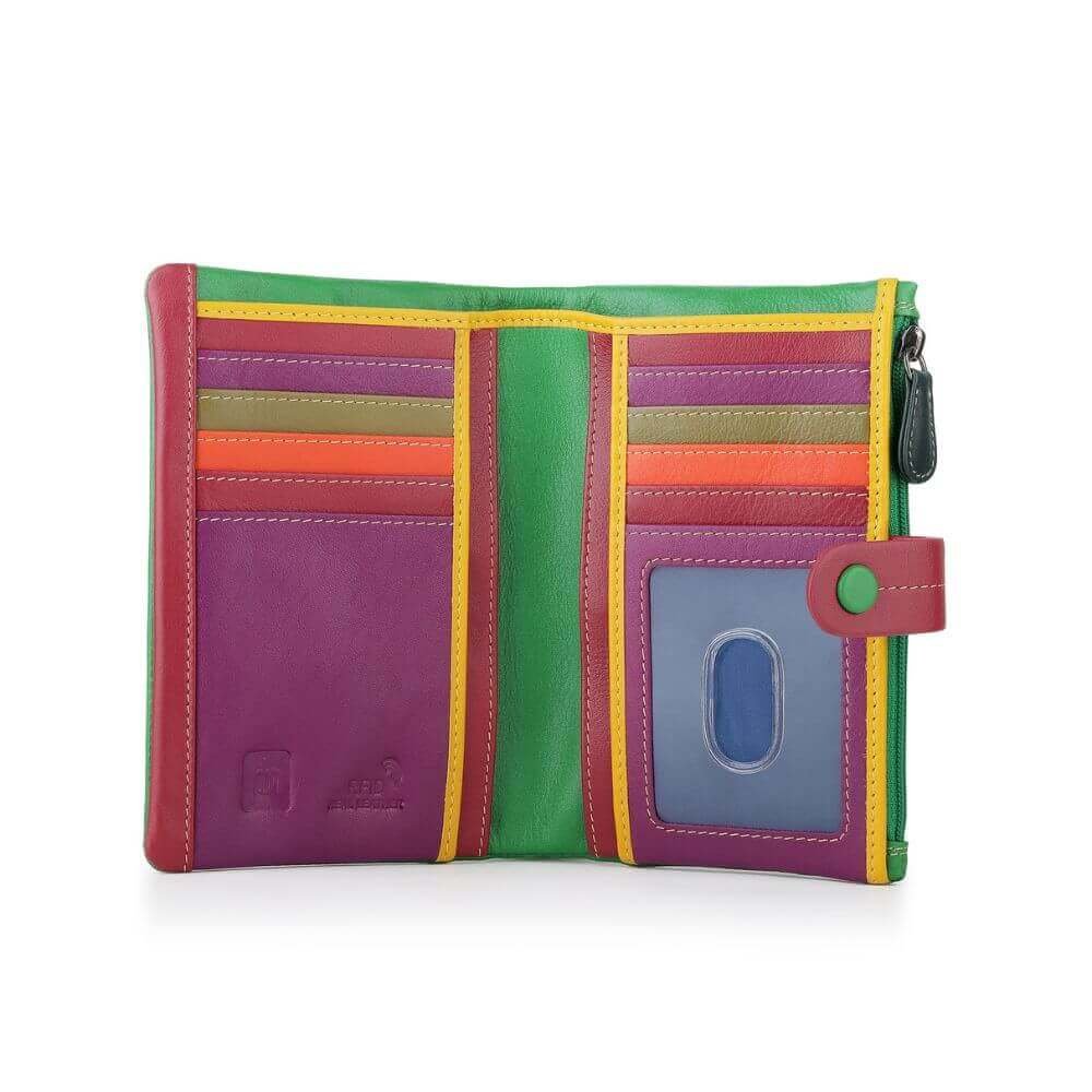 Multicolour Soft Bifold Purse Livia Capri