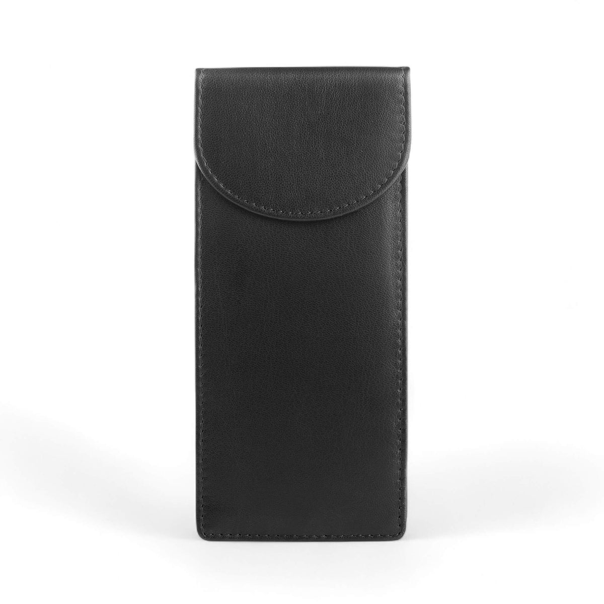 Double Leather Glasses Case - soft leather case for two pairs of glasses