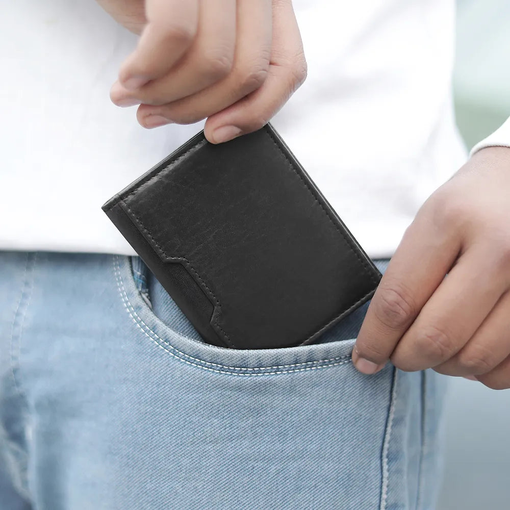 Leather Credit Cardholder – Diego Alperto Black 05