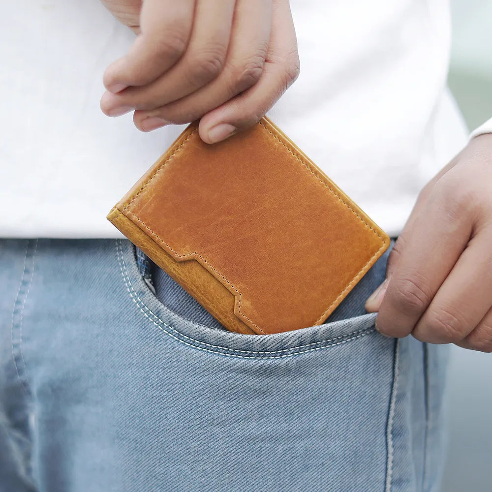 Leather Credit Cardholder – Diego Alperto Tan 01