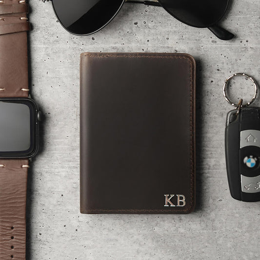 Leather-Lined Card Wallet James Mayfair